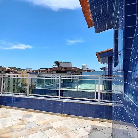 Cobertura Duplex com Ar Condicionado na Praia Grande de Ubatuba-2